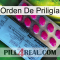 Orden De Priligía 35